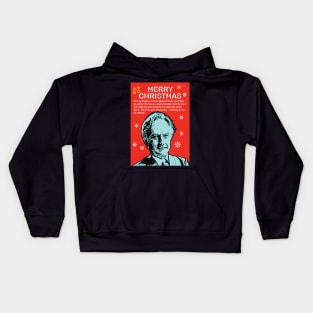 Richard Dawkins Atheist Christmas Kids Hoodie